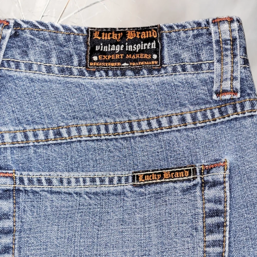 Lucky Brand Vintage Style Rancher Crop Sz 8 - Picture 2 of 10